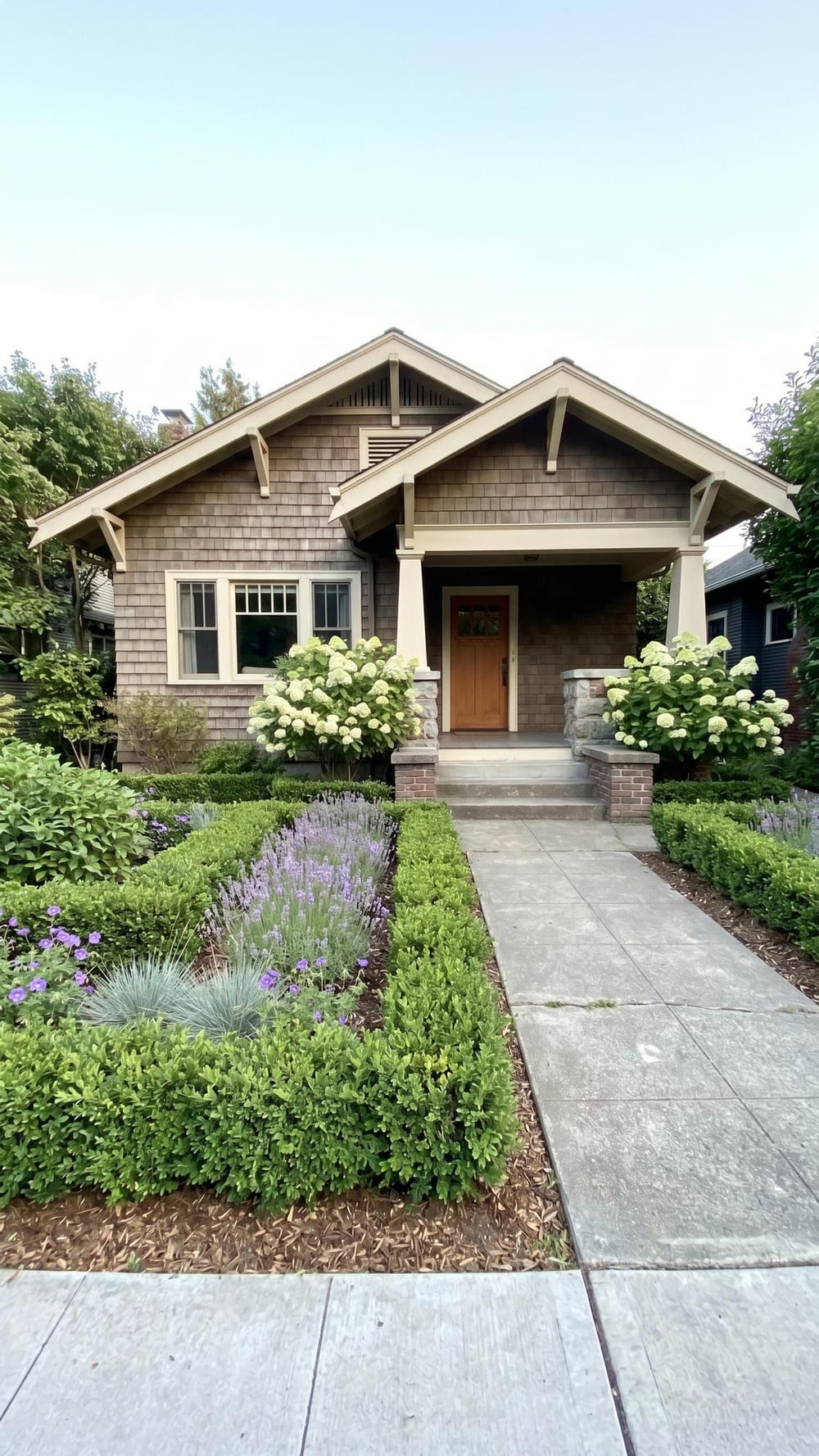 Low-maintenance curb appeal garden style inspiration