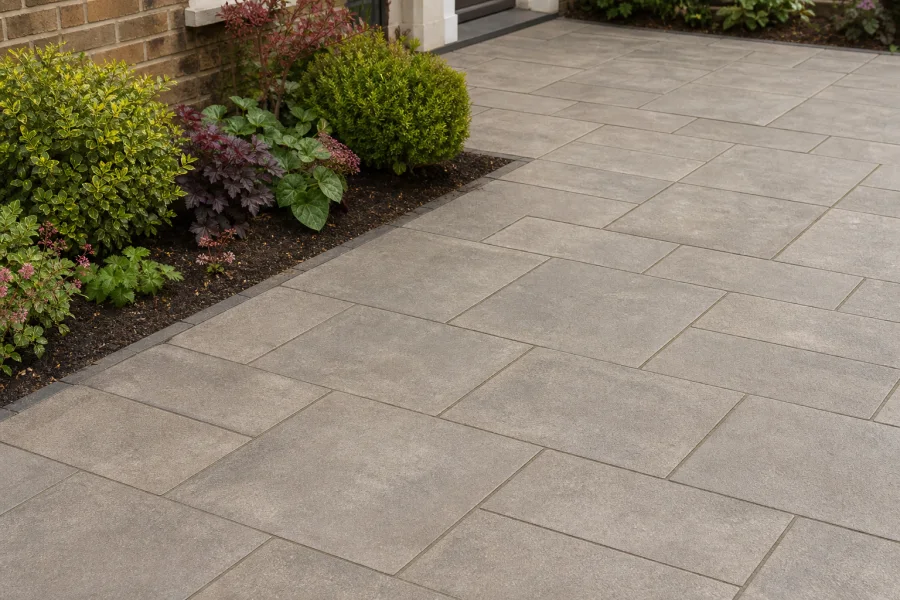 Conventional paving with narrow sealed joints